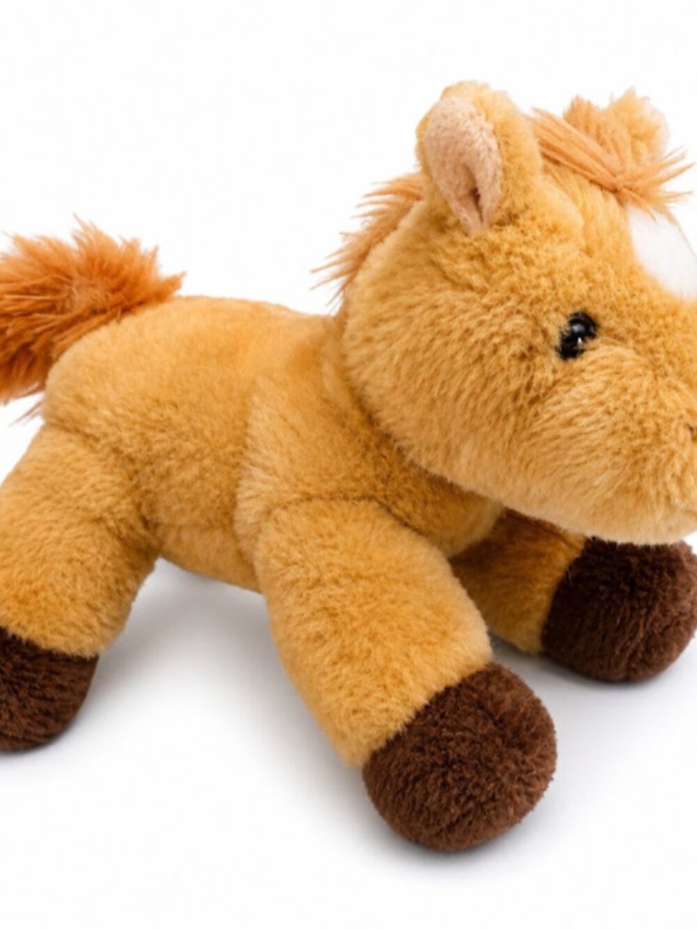 Aurora World Mini Flopsie Pony Plush Toy 5" Tan Horse